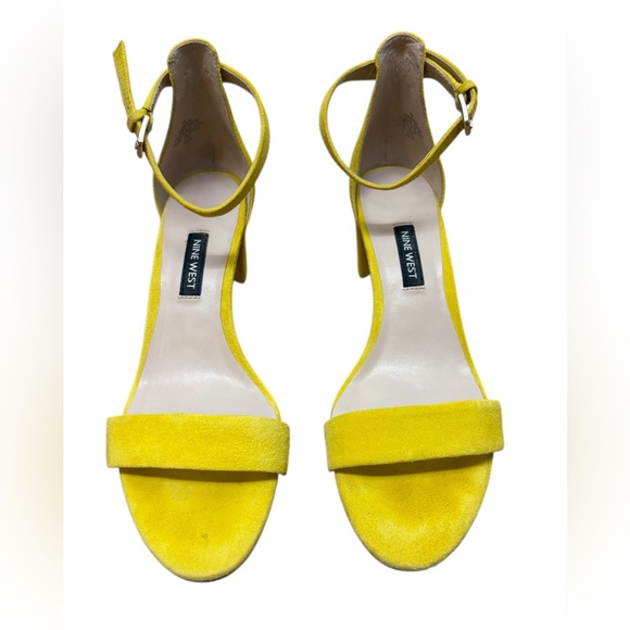 Nine West Shoes - Nine West Yellow Heeled Sandals